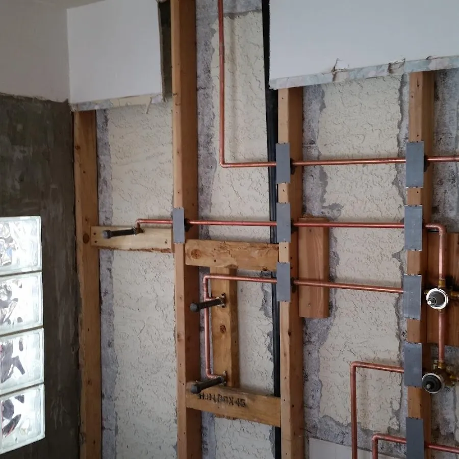 Copper pipe installation for Burst Pipe Repair in International Falls